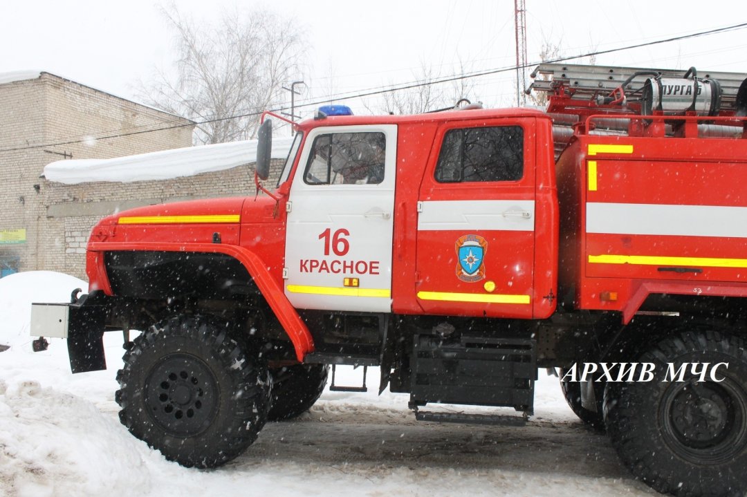 Пожар в Красносельском районе