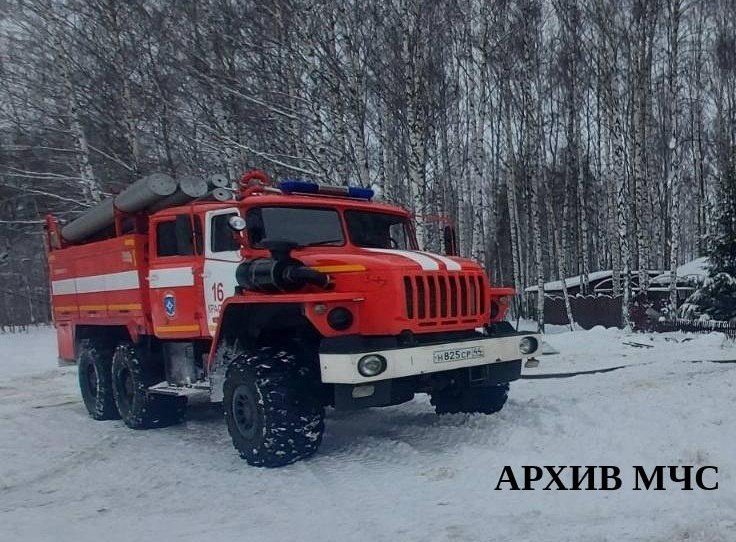 Пожар в Красносельском районе, д. Ивановское